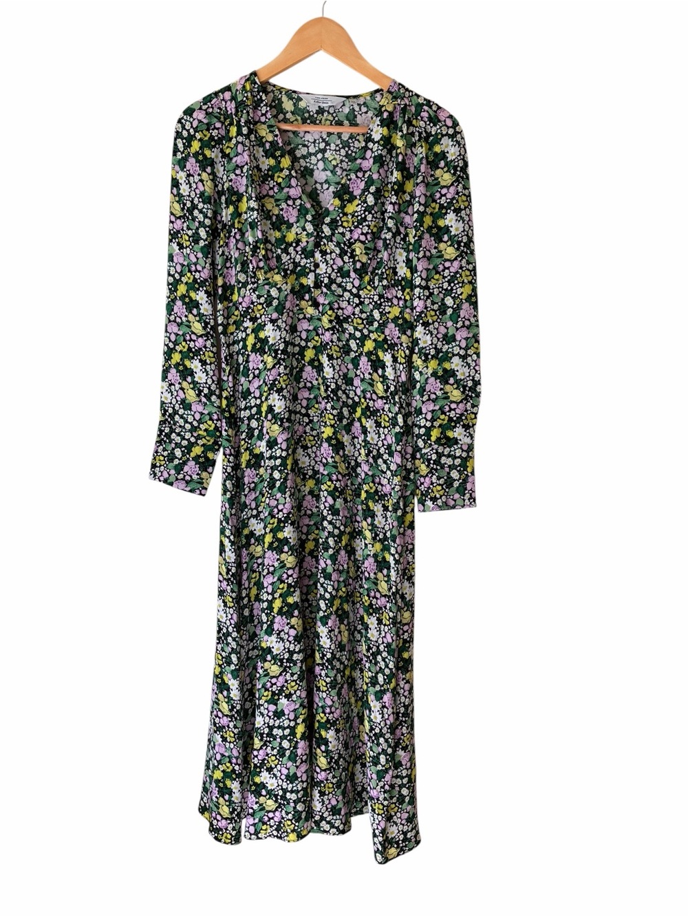 & Other Stories Meriame Floral Midi Dress